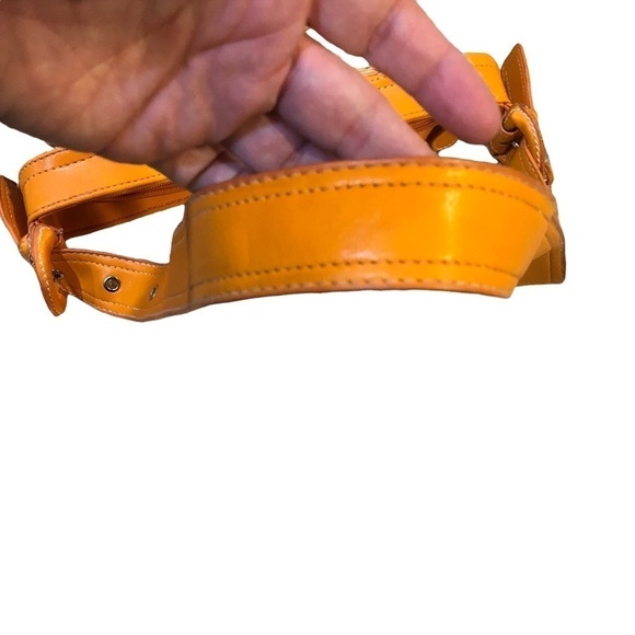 Maggi B Hobo Style Straw Purse Tangerine Cottagecore Boho Peppy Y2K Summer - Picture 6 of 6